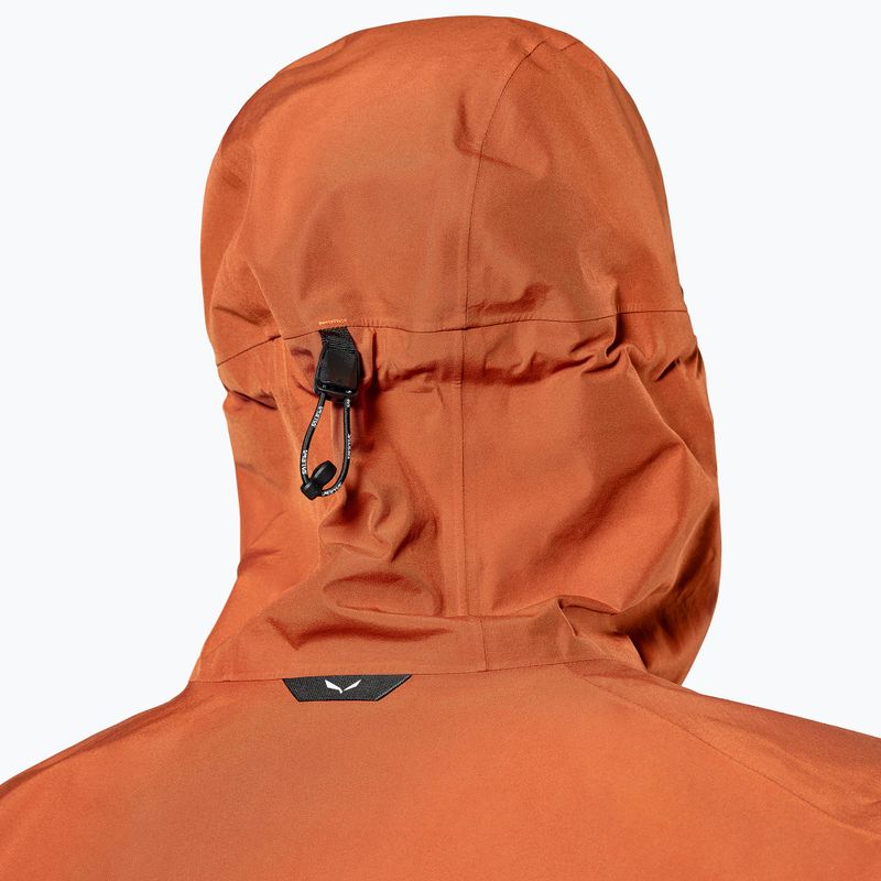 Pánská softshellová bunda Salewa Puez GTX 3L EPE bombay brown 5