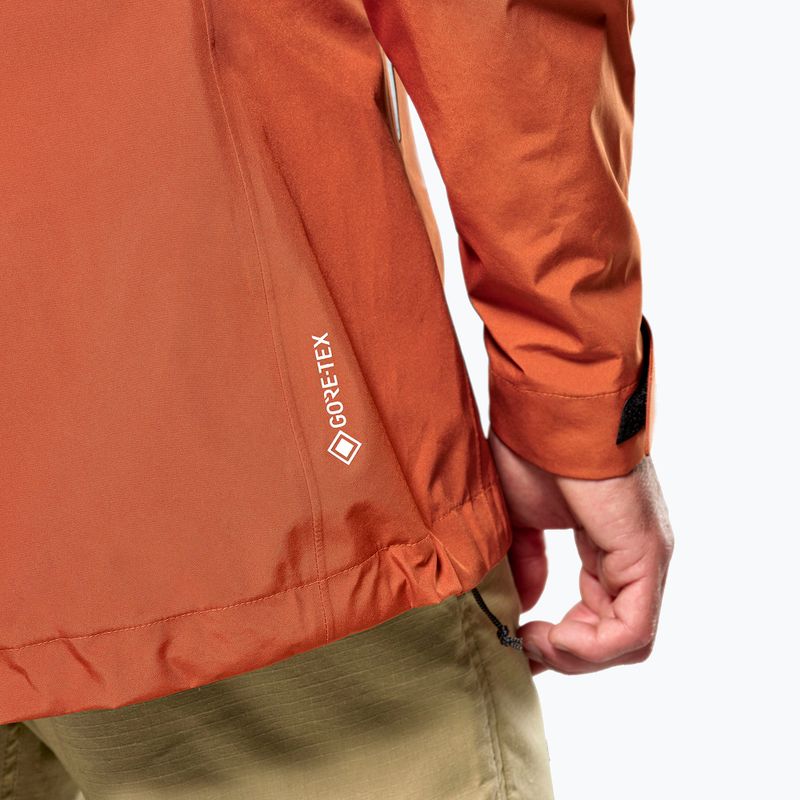 Pánská softshellová bunda Salewa Puez GTX 3L EPE bombay brown 7