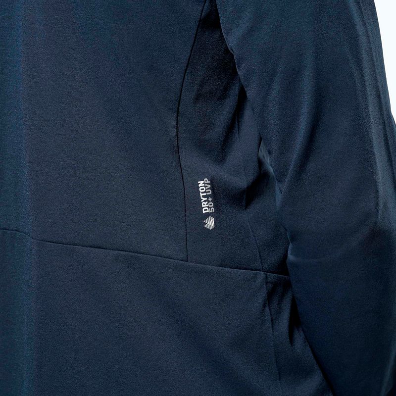 Pánská trekingová mikina Salewa Puez Sun Hoodie navy blazer 5