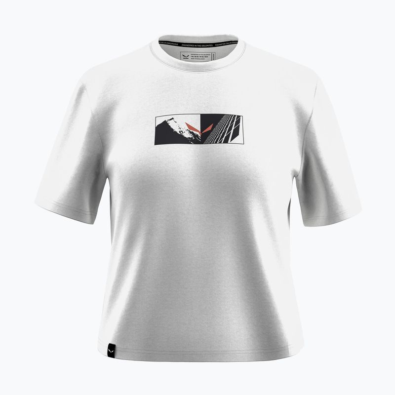 Dámské tričko Salewa Eagle Hybrid Loose optical white