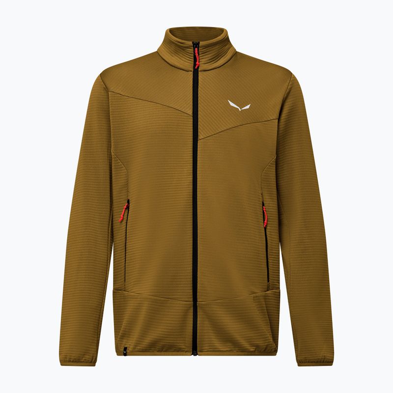 Pánská trekingová mikina  Salewa Puez Altavia PL golden brown