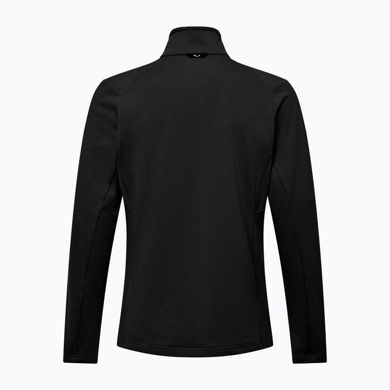 Pánská trekingová mikina Salewa Puez Cammio Polarlite Half Zip Black Out 7