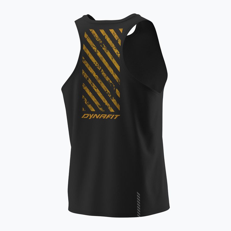 Pánské běžecké tričko DYNAFIT Trail Tank black out 2