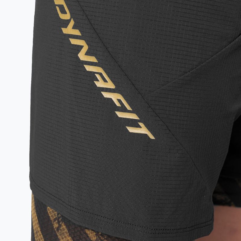 Pánské běžecké šortky DYNAFIT Trail 2IN1 black out tobacco 6