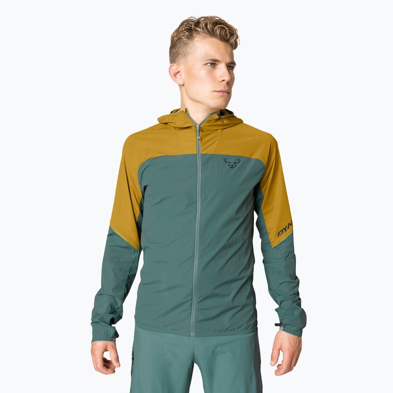 Pánská běžecká bunda DYNAFIT Alpine Wind tobacco 2