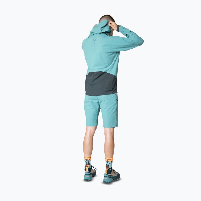 Pánská bunda do deště DYNAFIT Transalper Dynastretch storm blue 3