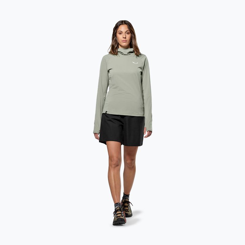 Dámská trekingová mikina Salewa Puez Sun Hoodie shadow 2