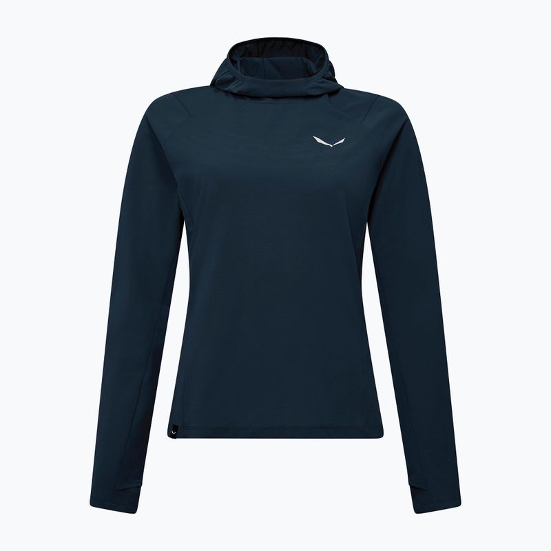Dámská trekingová mikina Salewa Puez Sun Hoodie navy blazer