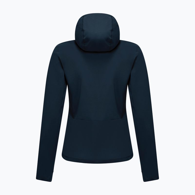 Dámská trekingová mikina Salewa Puez Sun Hoodie navy blazer 2
