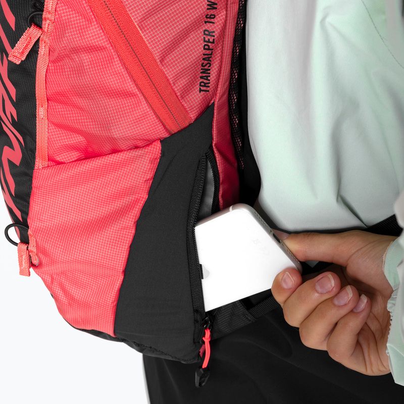 Dámský turistický batoh DYNAFIT Transalper 16 l cabana/black out 8