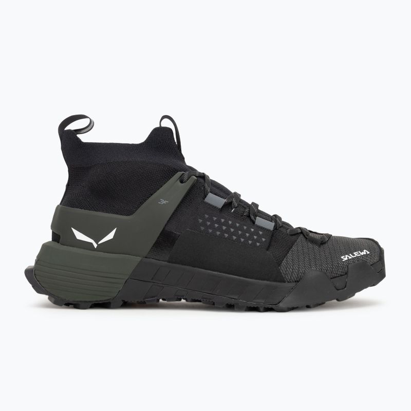 Pánské nástupové boty Salewa Wildfire Nxt Knit onyx / dark olive 2
