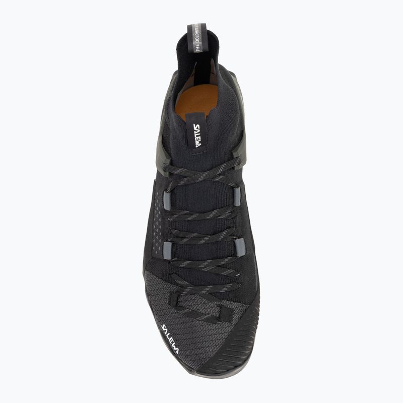 Pánské nástupové boty Salewa Wildfire Nxt Knit onyx / dark olive 5