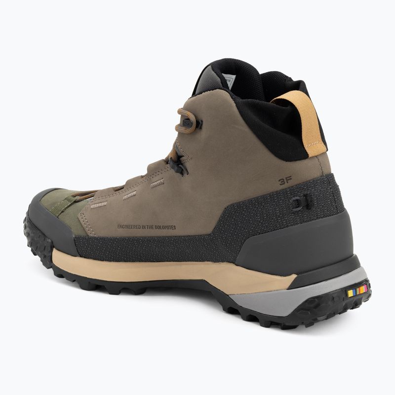 Pánské trekové boty Salewa Puez Leather Mid Ptx bungee cord / onyx 3