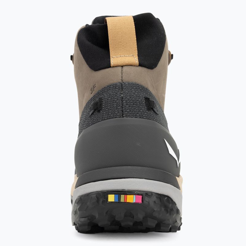 Pánské trekové boty Salewa Puez Leather Mid Ptx bungee cord / onyx 6