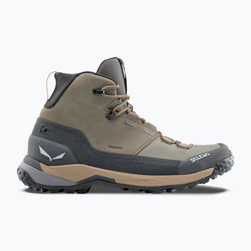 Dámské trekové boty  Salewa Puez Leather Mid Ptx bungee cord / onyx 8