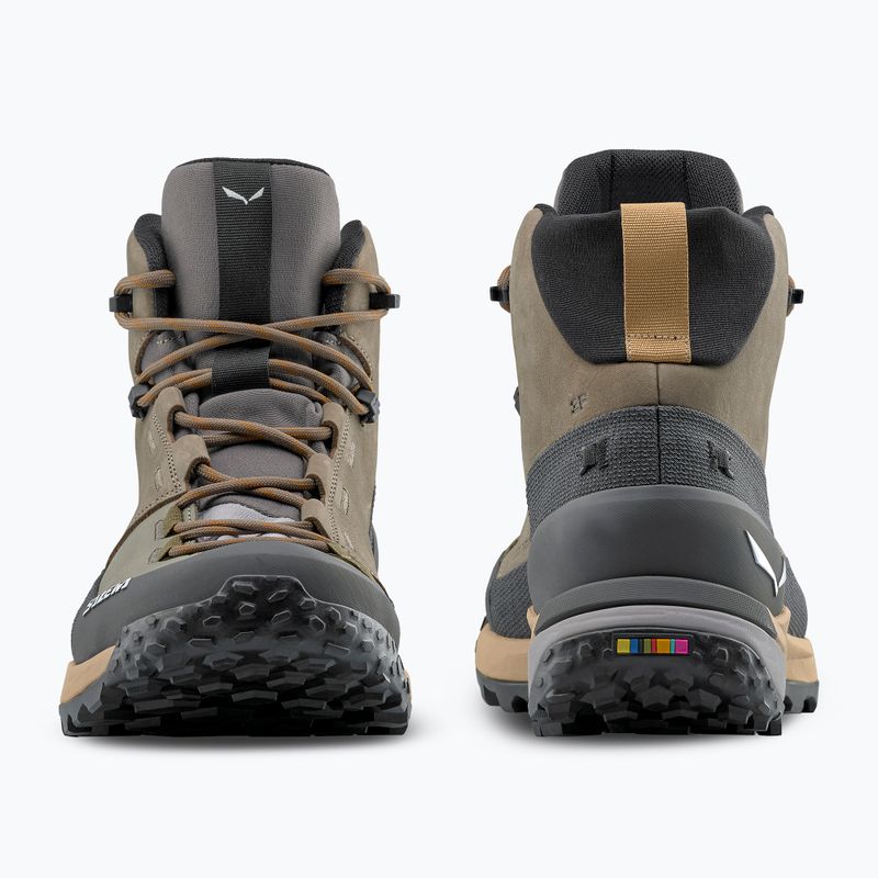 Dámské trekové boty  Salewa Puez Leather Mid Ptx bungee cord / onyx 11