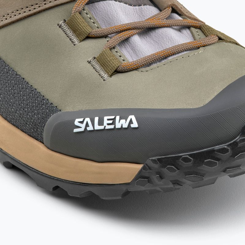 Dámské trekové boty  Salewa Puez Leather Mid Ptx bungee cord / onyx 14