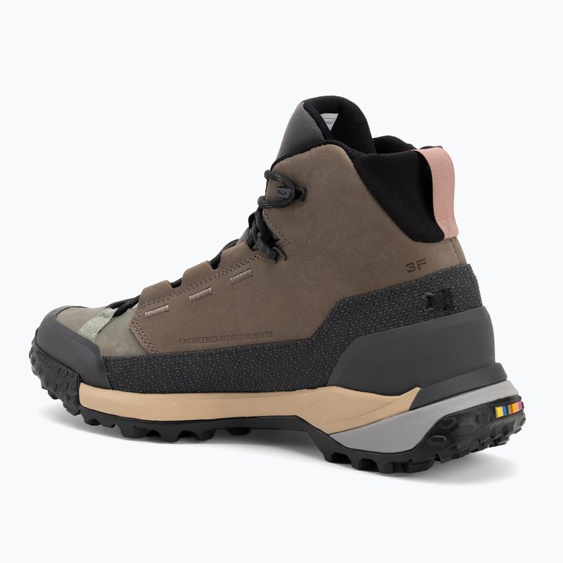 Dámské trekové boty  Salewa Puez Leather Mid Ptx bungee cord / onyx 3