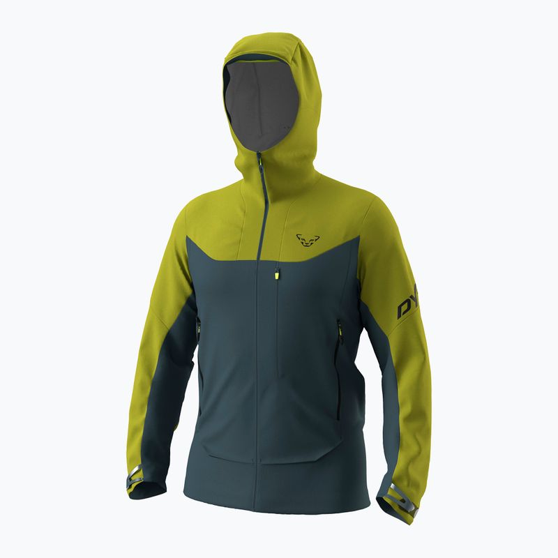 Pánská skitouringová bunda DYNAFIT Radical Softshell golden lime 4