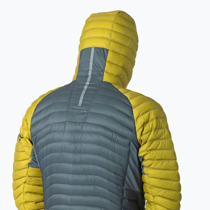 Pánská péřová bunda DYNAFIT Radical Down RDS Hooded golden lime 4