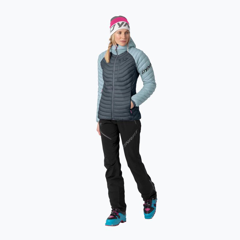 Dámská péřová bunda DYNAFIT Radical Dwn RDS Hood cloud blue 2
