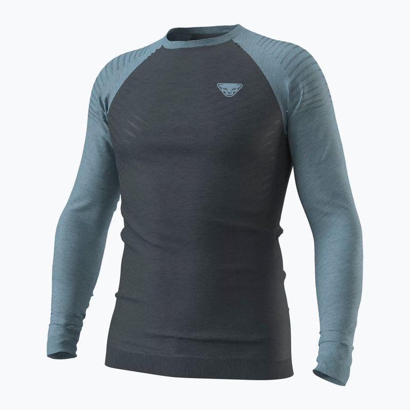 Pánská termoakční mikina DYNAFIT Tour Light Merino smoke blue 4