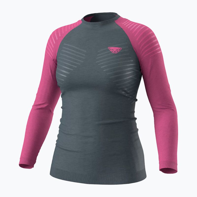 Dámská termoakční mikina DYNAFIT Tour Light Merino magenta 4