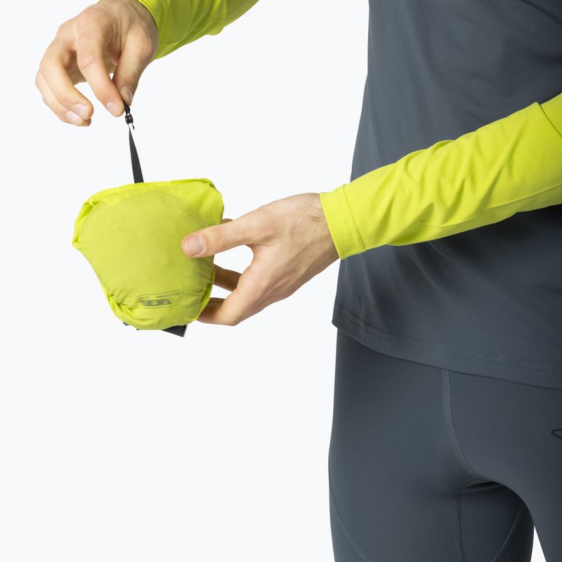 Pánská běžecká bunda DYNAFIT Alpine Wind ultra yellow 8