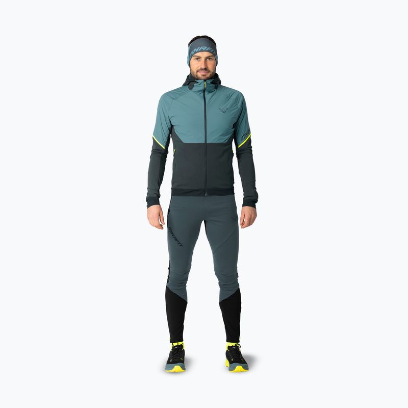 Pánská běžecká bunda DYNAFIT Alpine Hybrid smoke blue 2