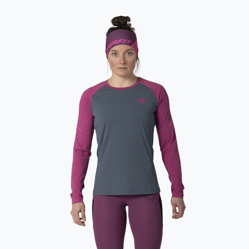 Dámské běžecké tričko Longsleeve DYNAFIT Alpine Pro magenta/0720
