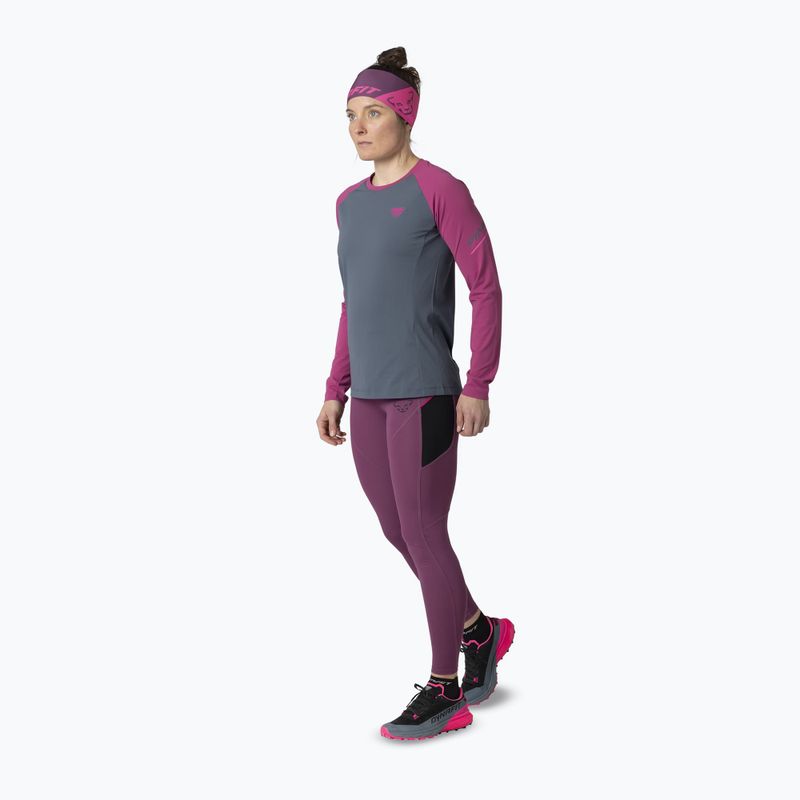 Dámské běžecké tričko Longsleeve DYNAFIT Alpine Pro magenta/0720 2