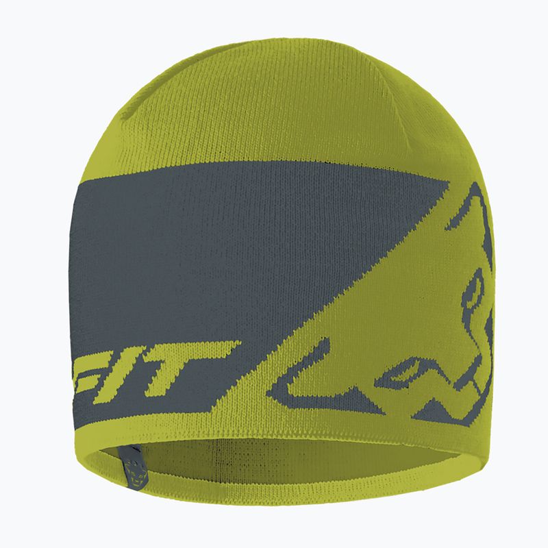 Zimní čepice DYNAFIT Leopard Logo golden lime/0720