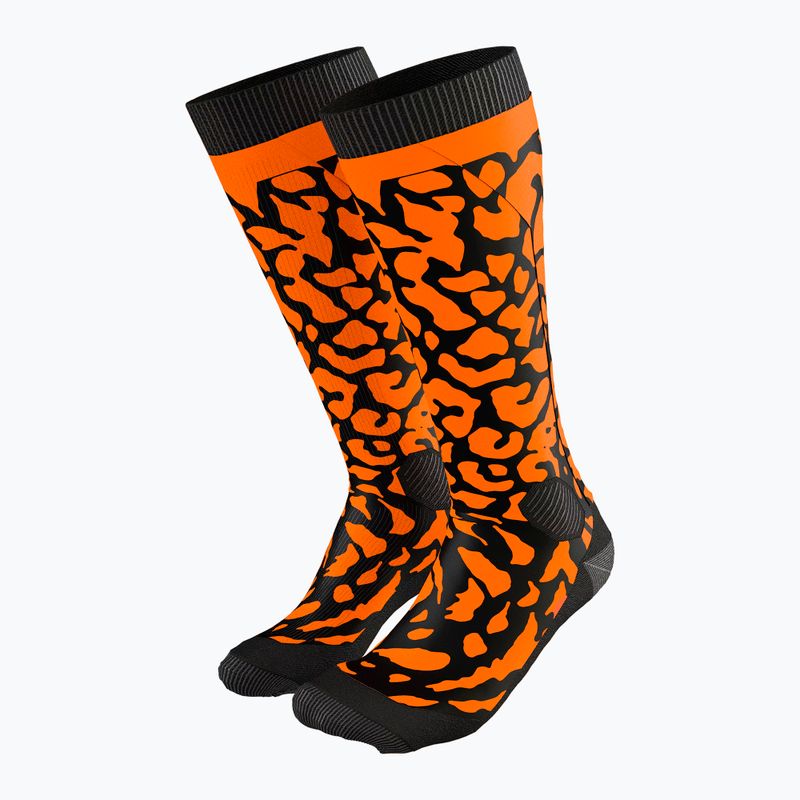 Lyžařské ponožky DYNAFIT FT Graphic ultra orange