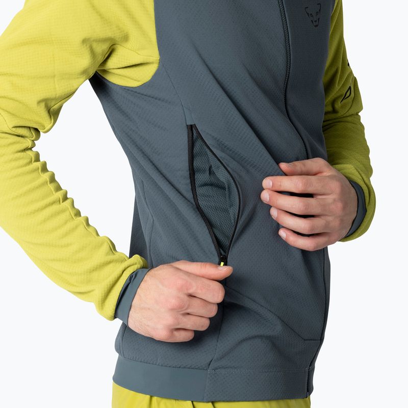Pánská mikina DYNAFIT Blacklight Thermal Hooded Jacket golden lime/0720 7