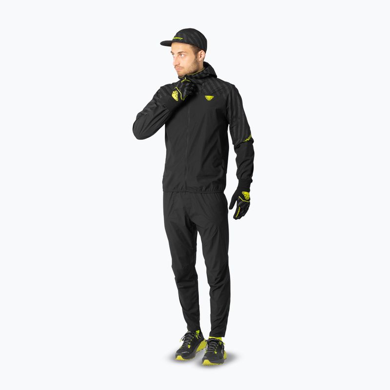 Pánská běžecká bunda DYNAFIT Trail Reflective Wind black out/5A30 2
