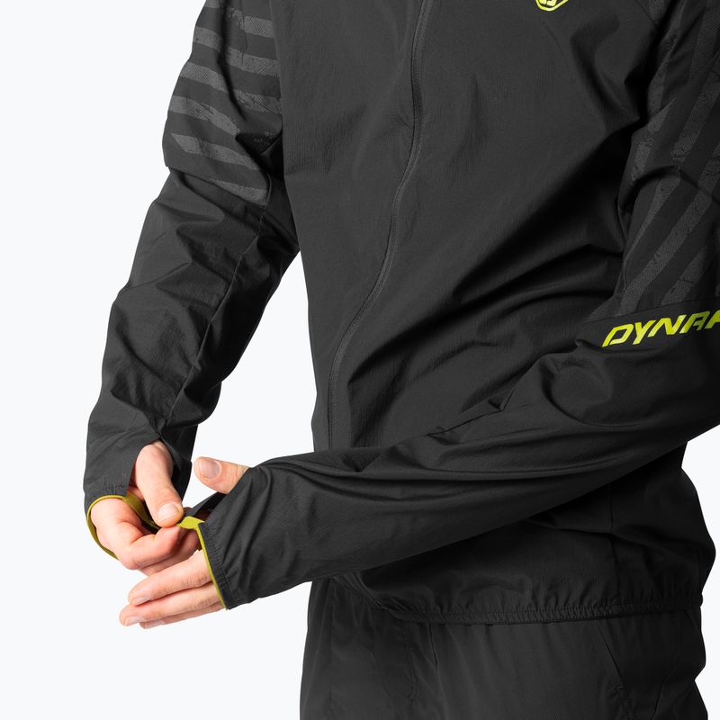 Pánská běžecká bunda DYNAFIT Trail Reflective Wind black out/5A30 6