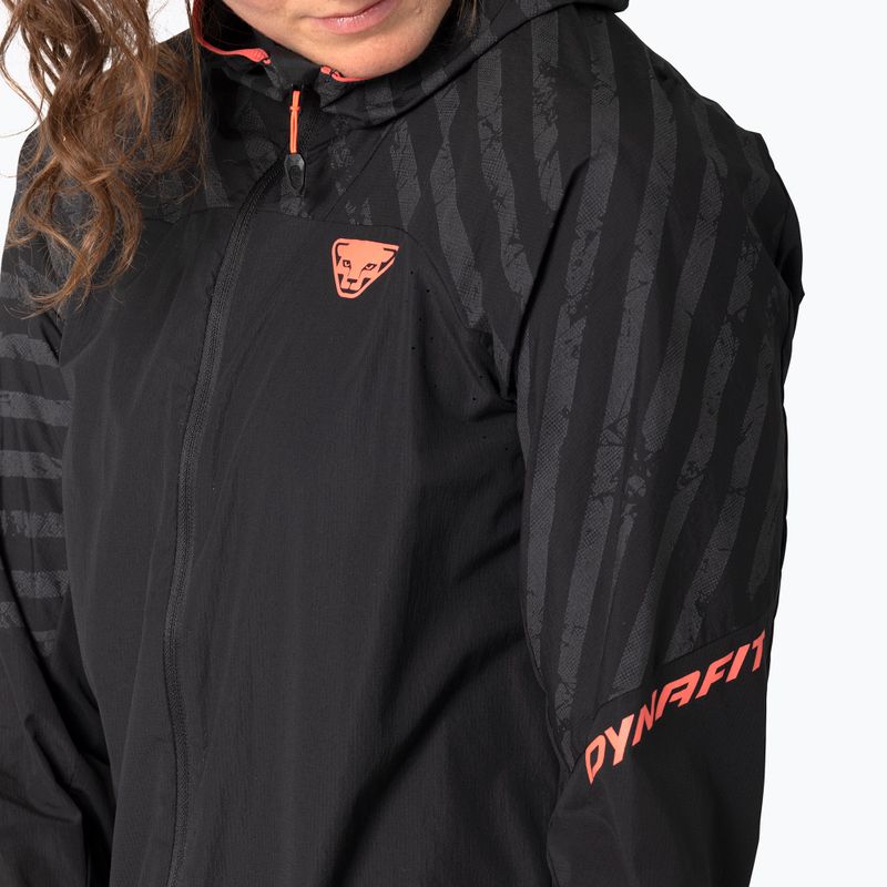 Dámská běžecká bunda DYNAFIT Trail Reflective Wind black out/6A10 4