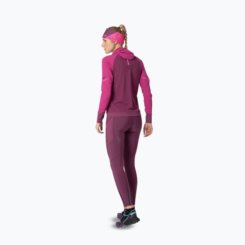 Dámská běžecká mikina DYNAFIT Alpine Hooded magenta/6a70 3