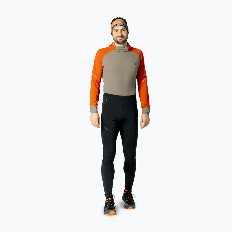 Pánské běžecké kalhoty DYNAFIT Alpine Softshell Hybrid black out 2