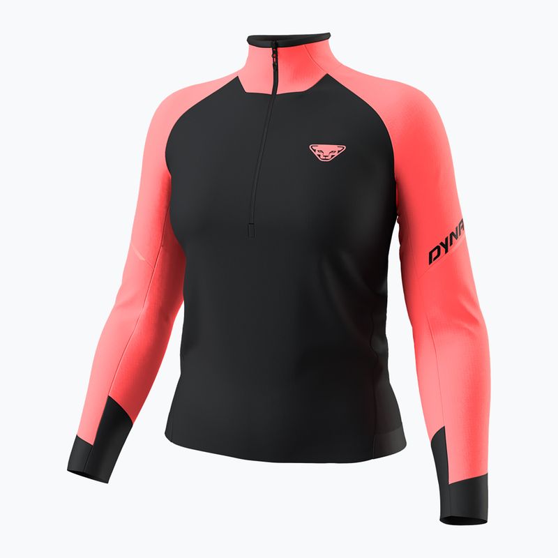 Dámská běžecká mikina DYNAFIT Alpine 1/2 Zip Tee ultra coral/0910 4
