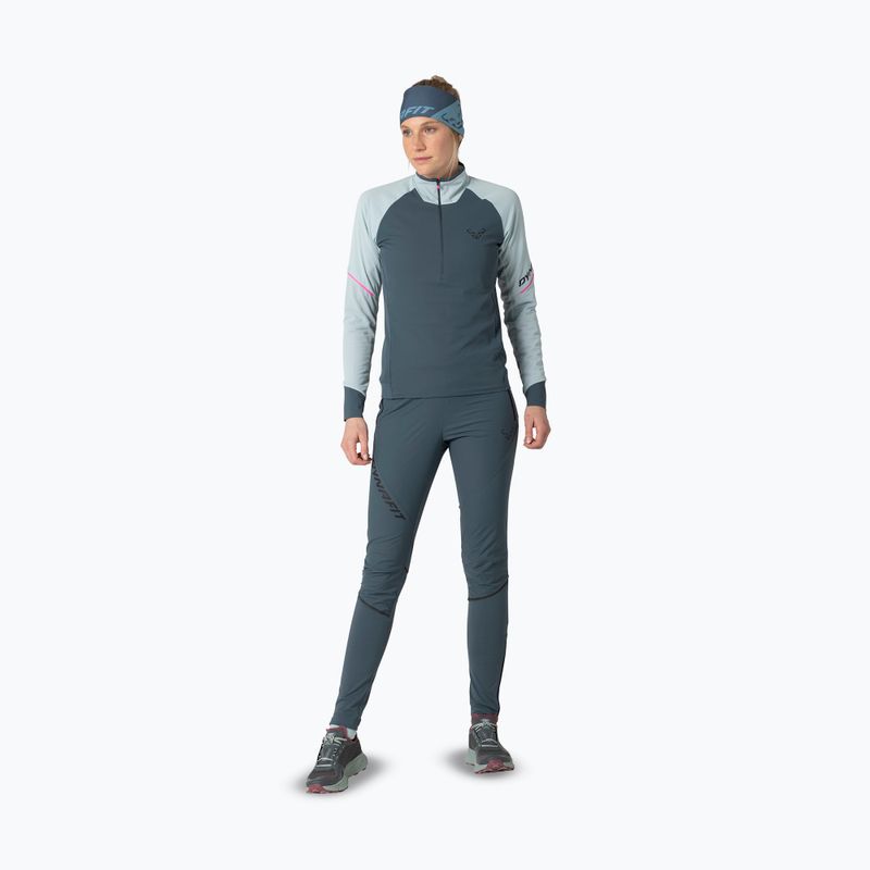 Dámská běžecká mikina DYNAFIT Alpine 1/2 Zip Tee cloud blue/0720 2