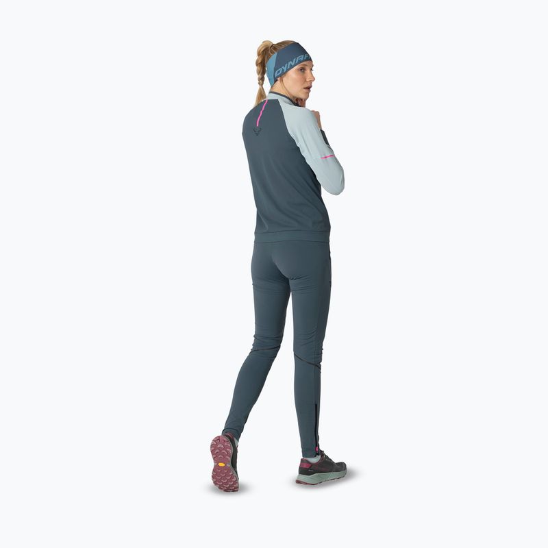Dámská běžecká mikina DYNAFIT Alpine 1/2 Zip Tee cloud blue/0720 3