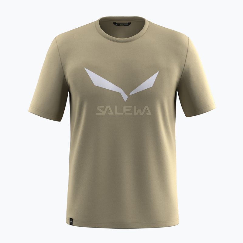 Pánské tričko Salewa Solidlogo Dry quicksand