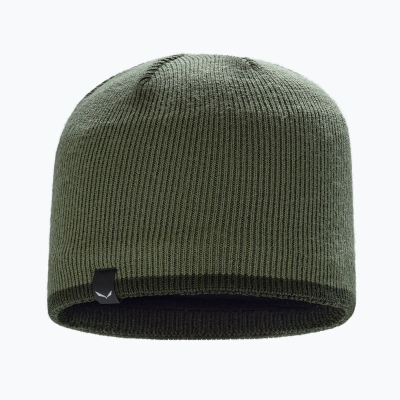 Dětská zimní čepice Salewa Kids Merino faded green