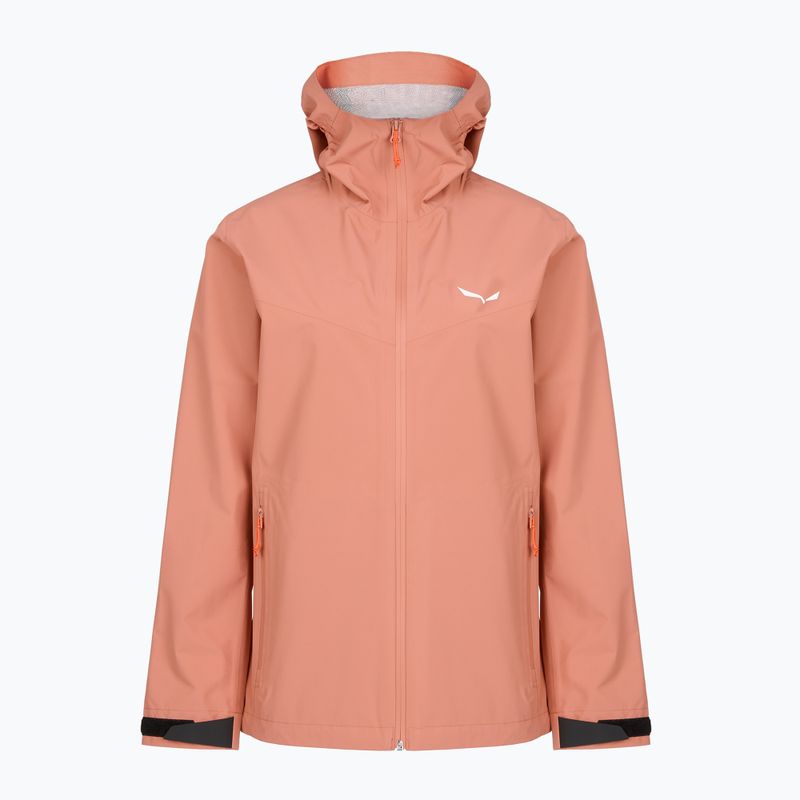 Dámská nepromokavá bunda Salewa Puez Aqua 4 PTX 2.5L desert pink