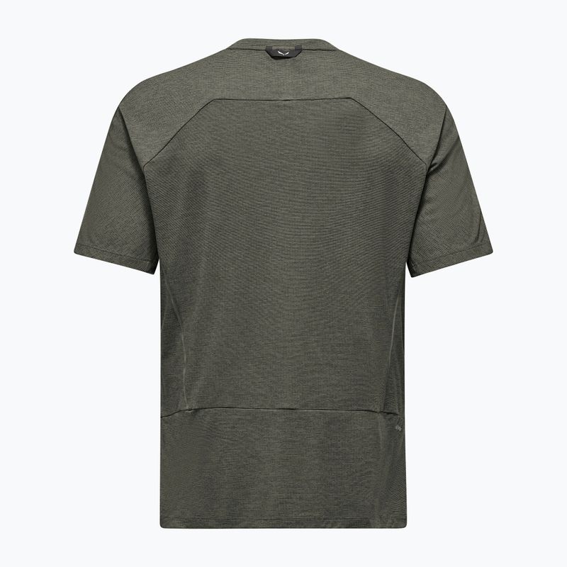 Pánské tričko Salewa Pedroc Dry Wind faded green 8