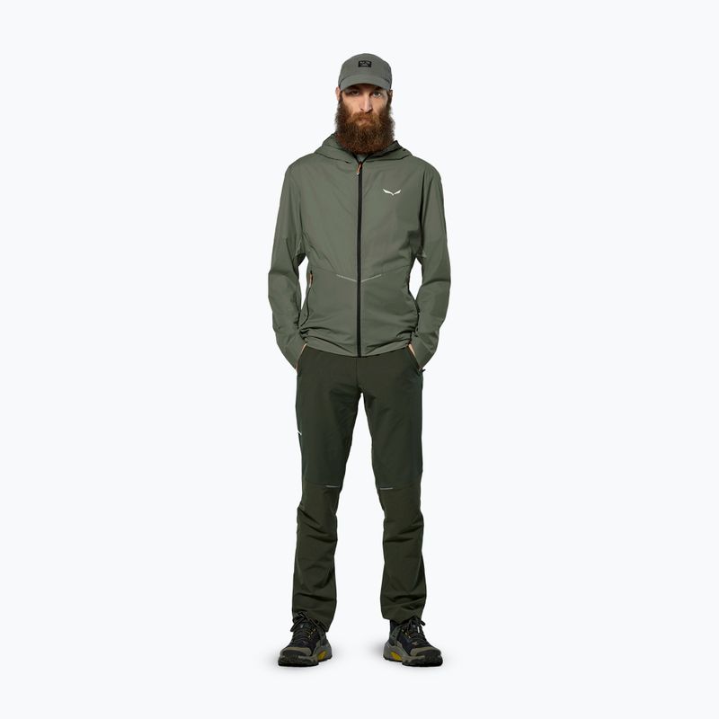 Pánská větrovka Salewa Pedroc Wind Hood faded green 2