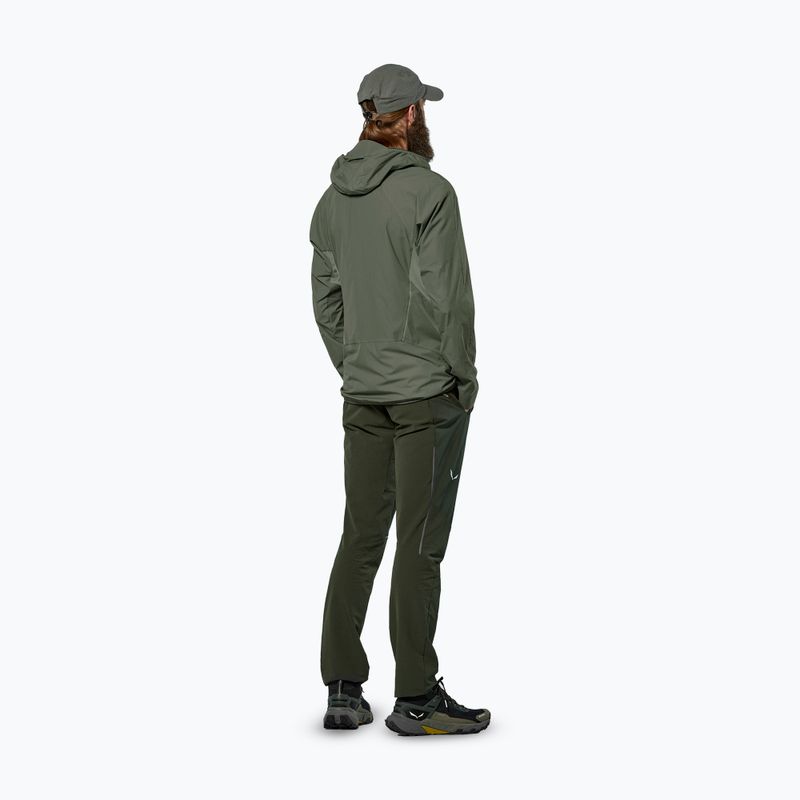 Pánská větrovka Salewa Pedroc Wind Hood faded green 3