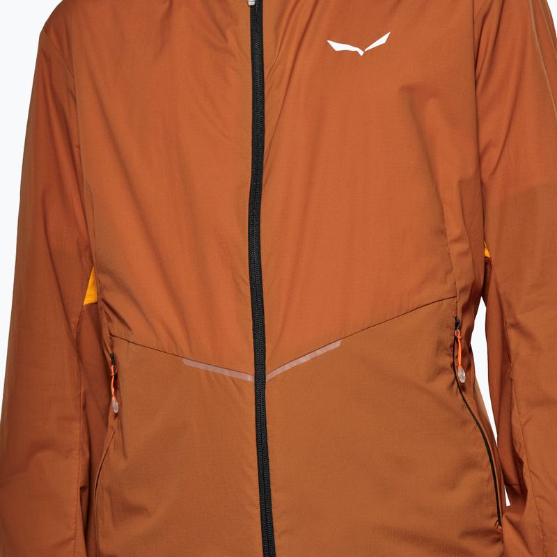 Pánská větrovka Salewa Pedroc Wind Hood Bombay Brown 4