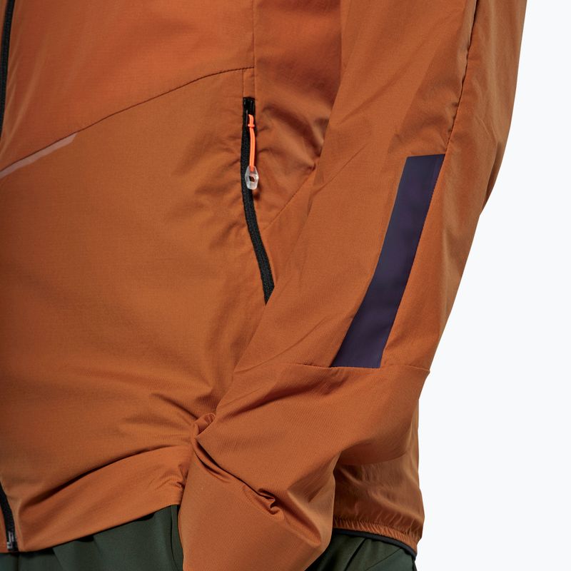 Pánská větrovka Salewa Pedroc Wind Hood Bombay Brown 6